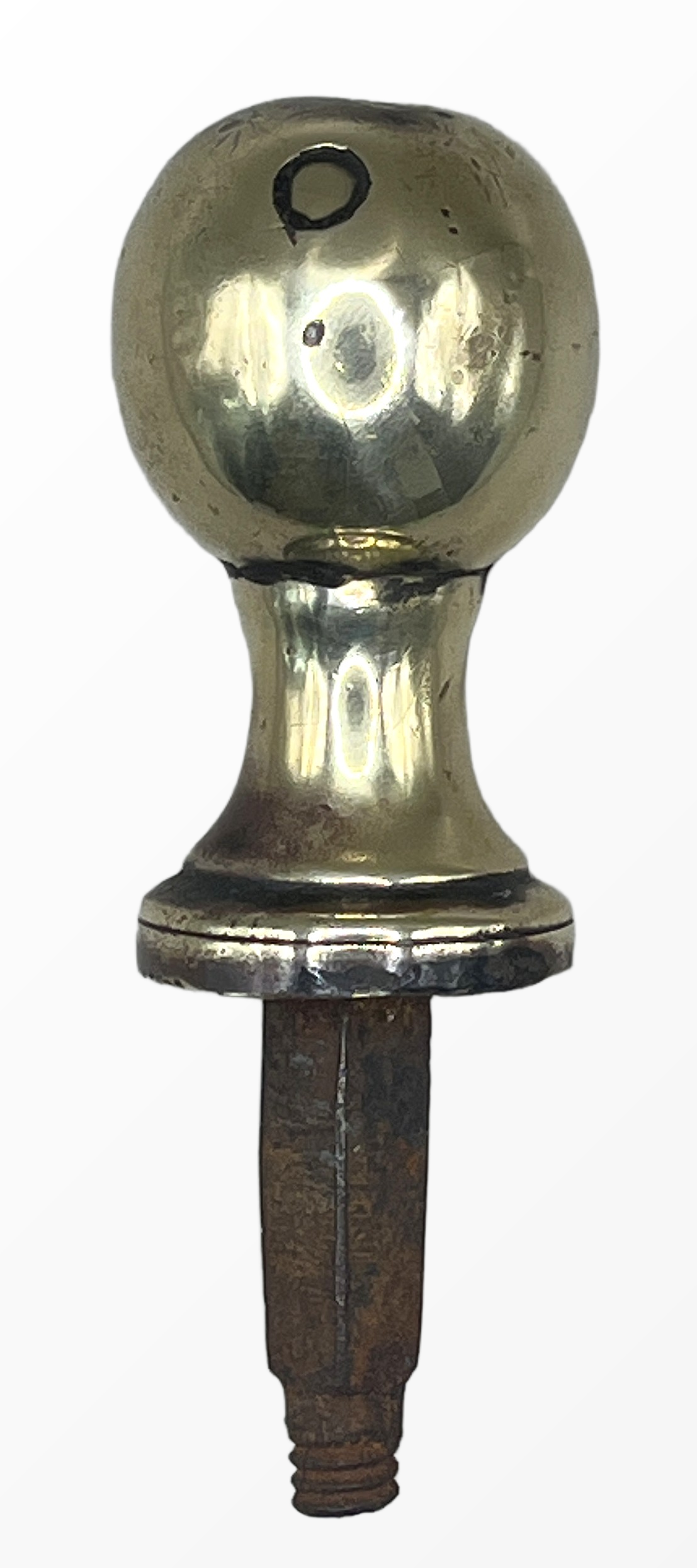 Türknauf Biedermeier aus Messing