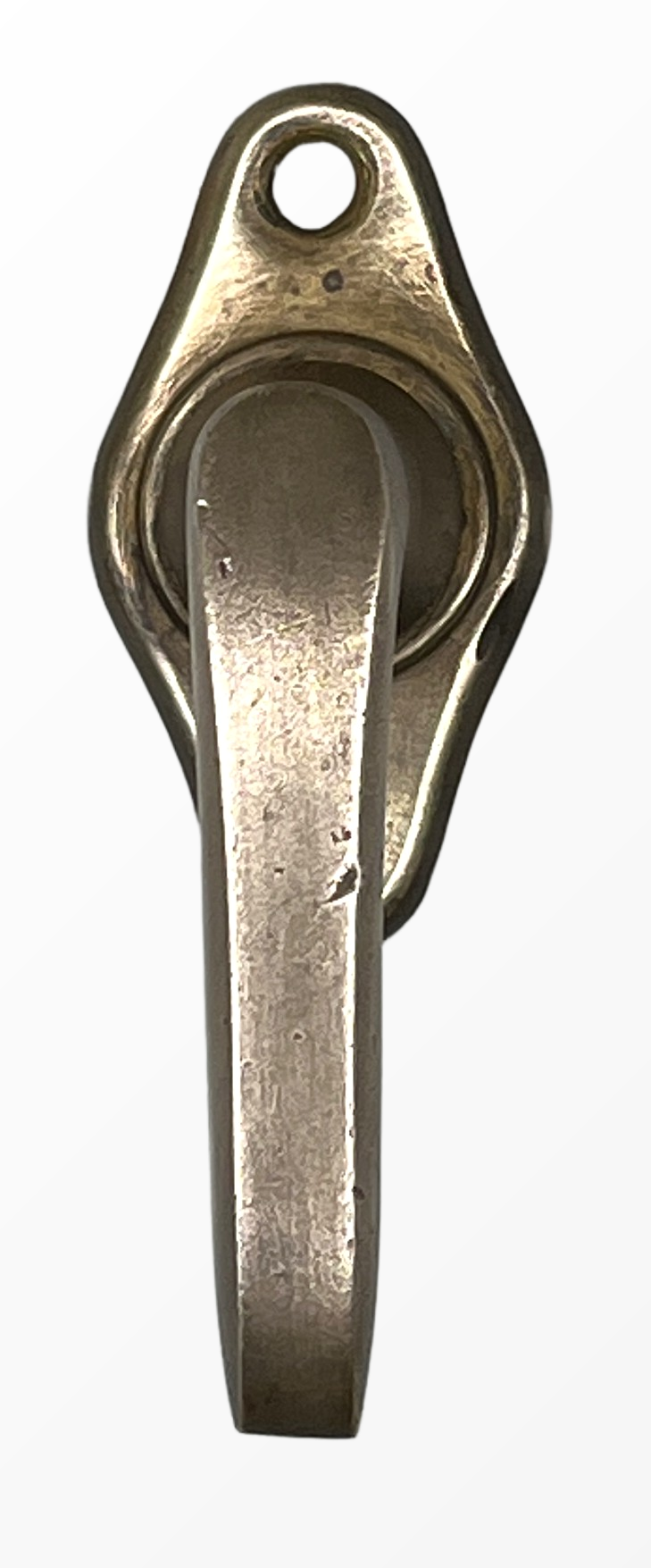 Fensteroliven/Halboliven 20er Jahre aus Messing