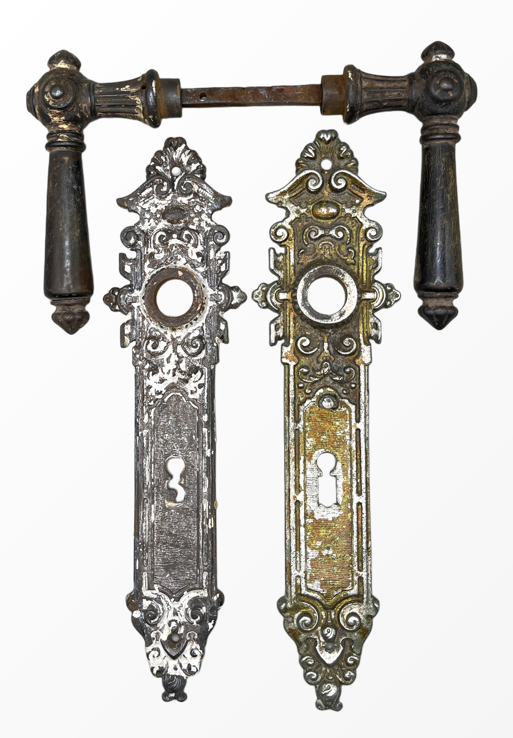 Türgarnitur Jugendstil aus Eisen