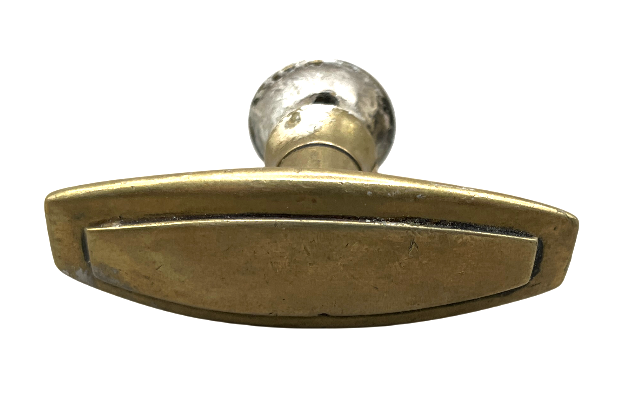 Fensteroliven 20er Jahre aus Messing