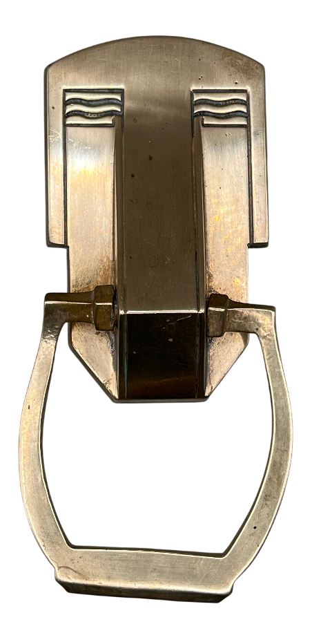 Türklingel Art Deco aus Messing