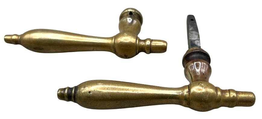 Türgarnitur Biedermeier aus Messing