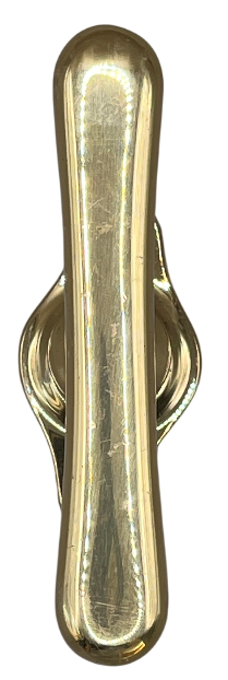 Fensteroliven Jugendstil aus Messing Neuguss