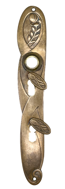 Türschilder Jugendstil aus Messing