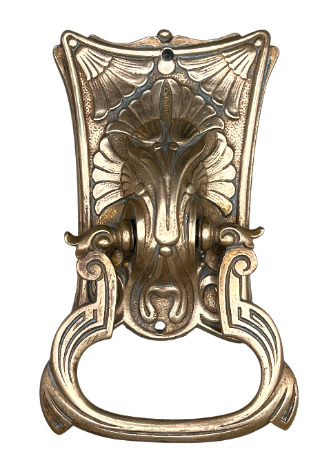 Türklingel Jugendstil aus Messing