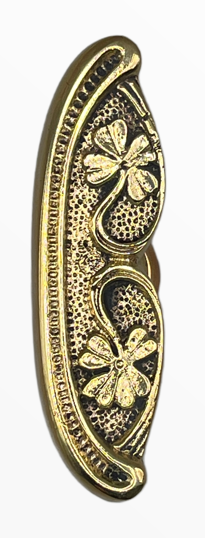 Fensteroliven Jugendstil aus Messing