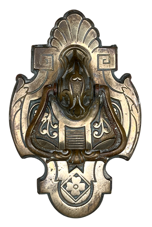 Türklingel Jugendstil aus Messing