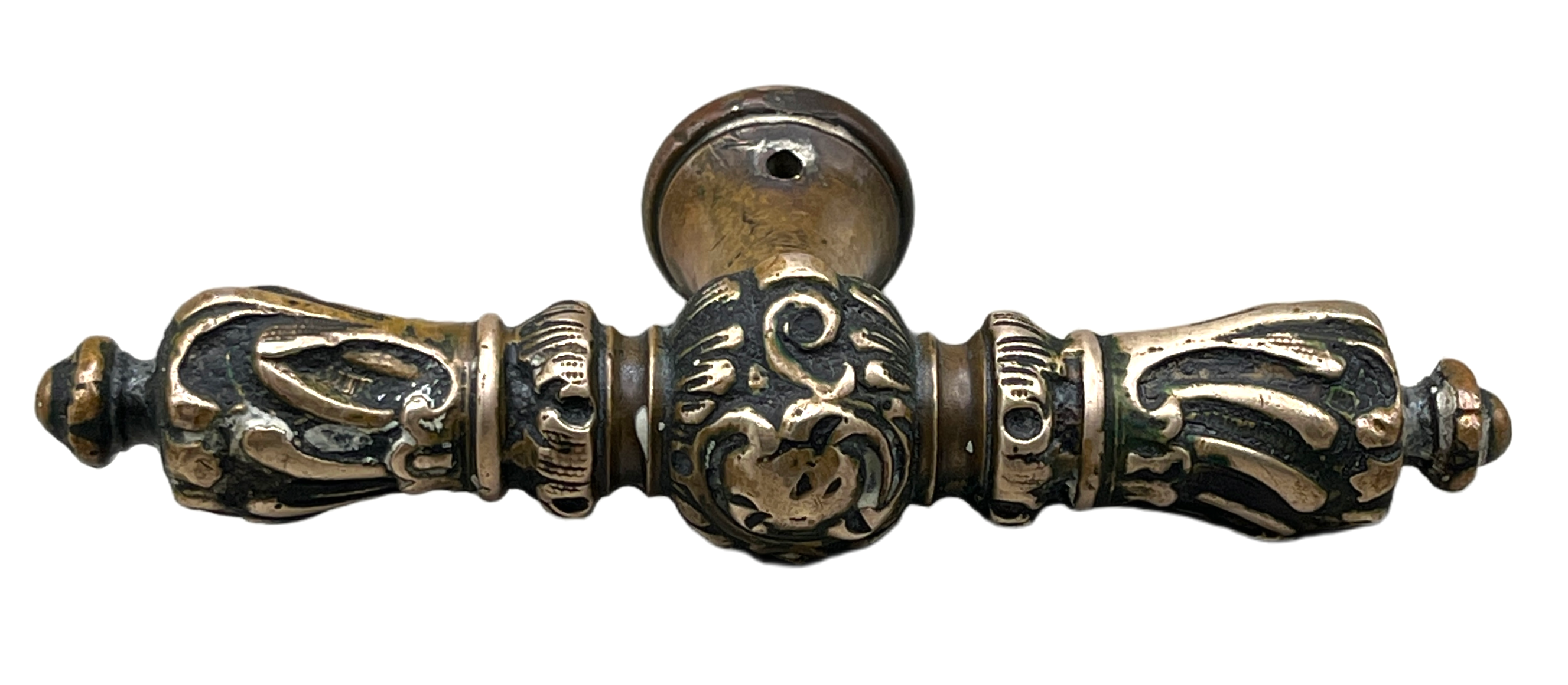 Fensteroliven Gründerzeit aus Messing