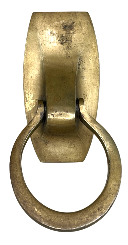 Türklingel Art Deco aus Messing