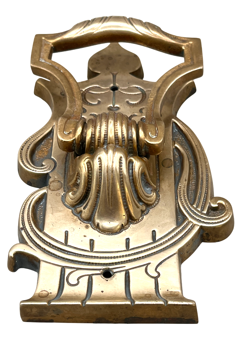 Türklingel Jugendstil aus Messing