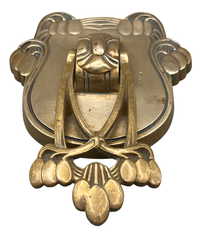 Türklingel Jugendstil aus Messing