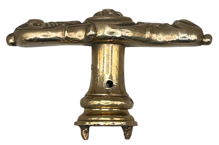 Fensteroliven Gründerzeit aus Messing