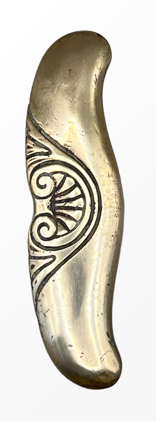 Fensteroliven Jugendstil aus Messing