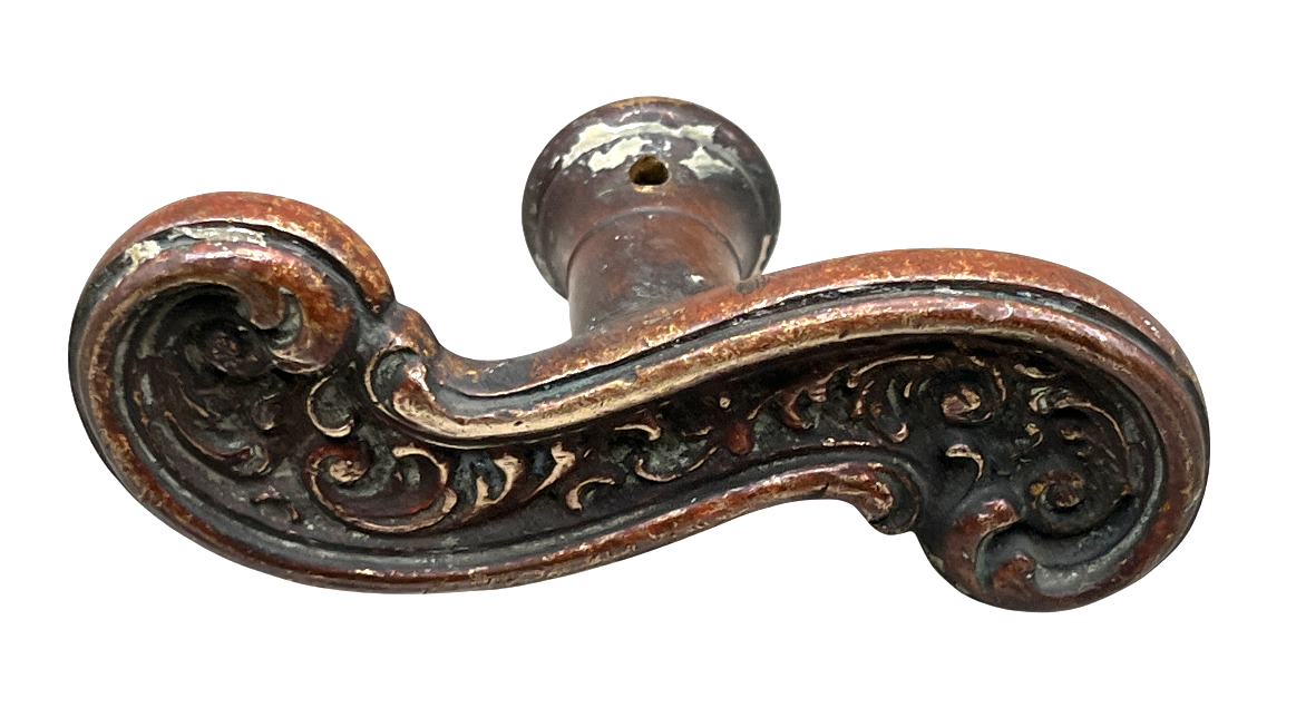 Fensteroliven Gründerzeit aus Messing