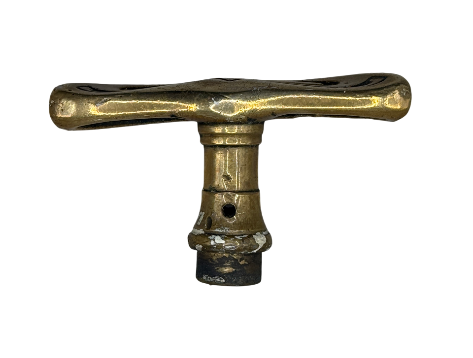 Fensteroliven Jugendstil aus Messing