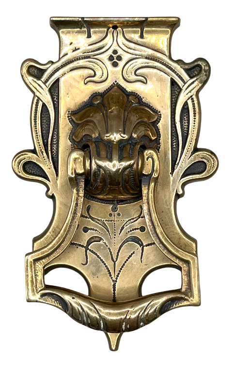 Türklingel Jugendstil aus Messing