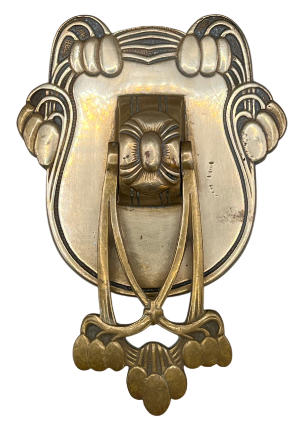 Türklingel Jugendstil aus Messing