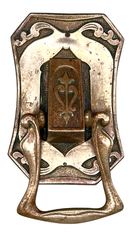 Türklingel Jugendstil aus Messing