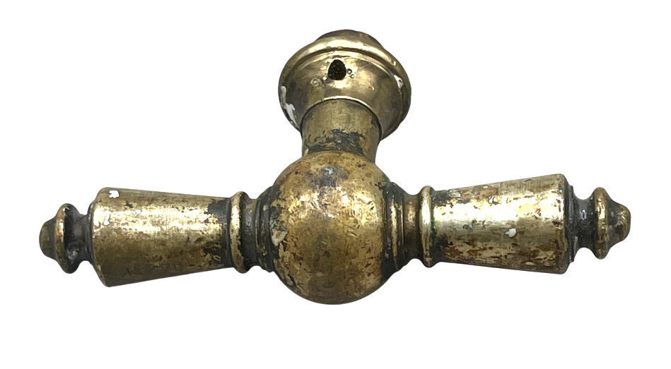 Fensteroliven Gründerzeit aus Messing