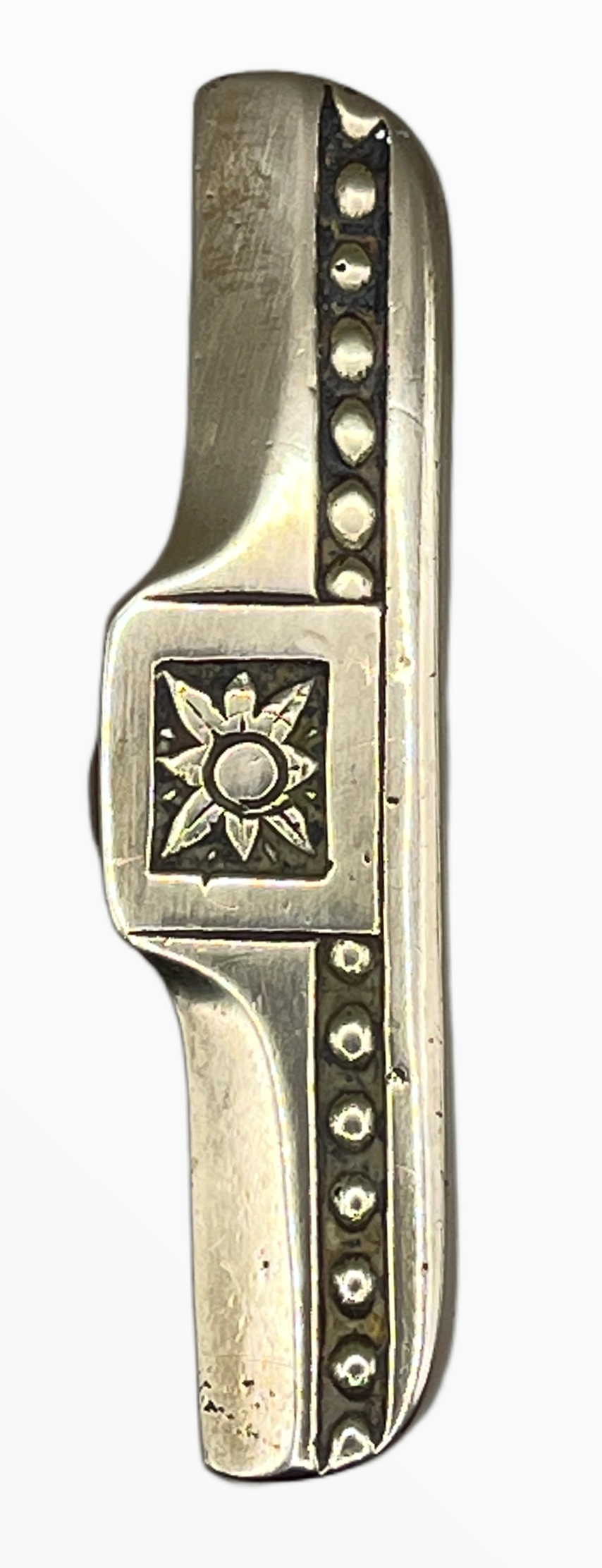 Fensteroliven Jugendstil aus Messing