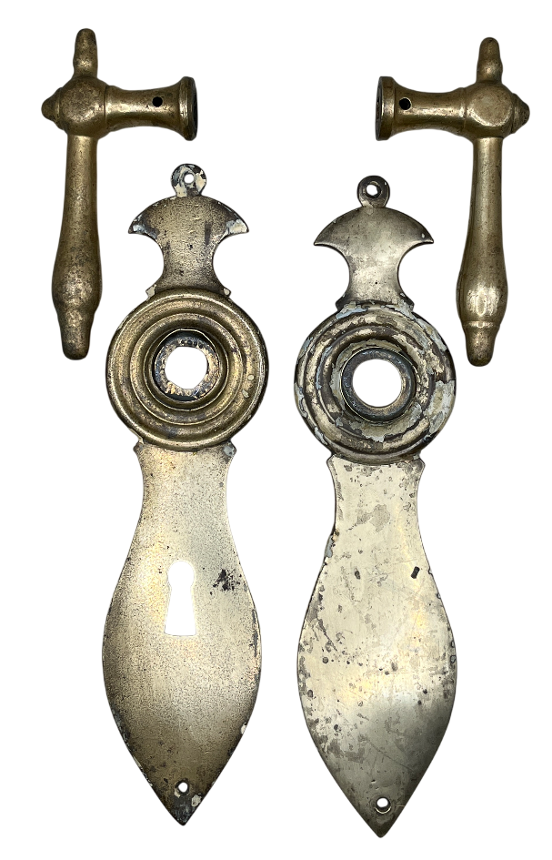 Türgarnitur Biedermeier aus Messing