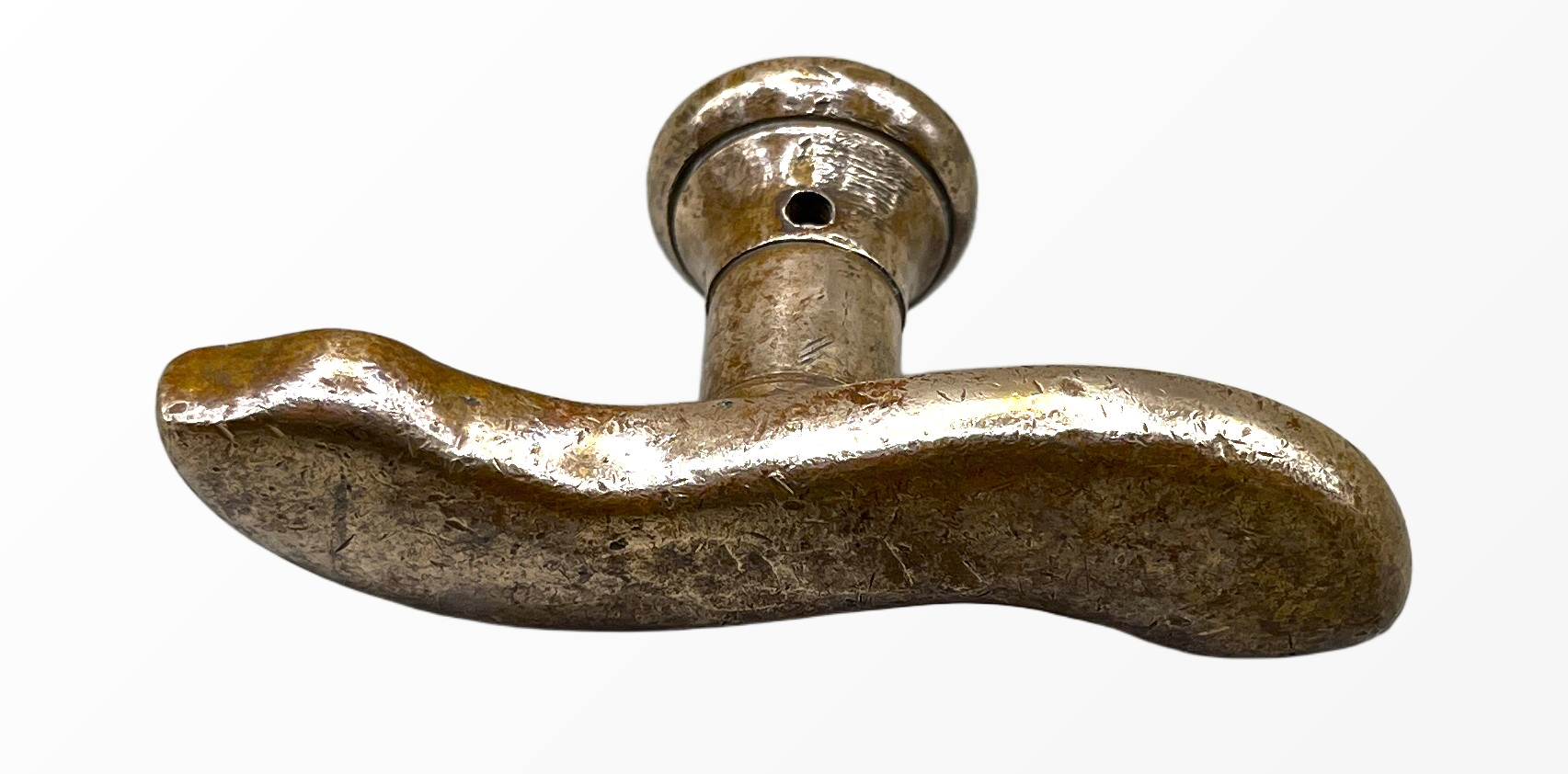 Fensteroliven Jugendstil aus Messing