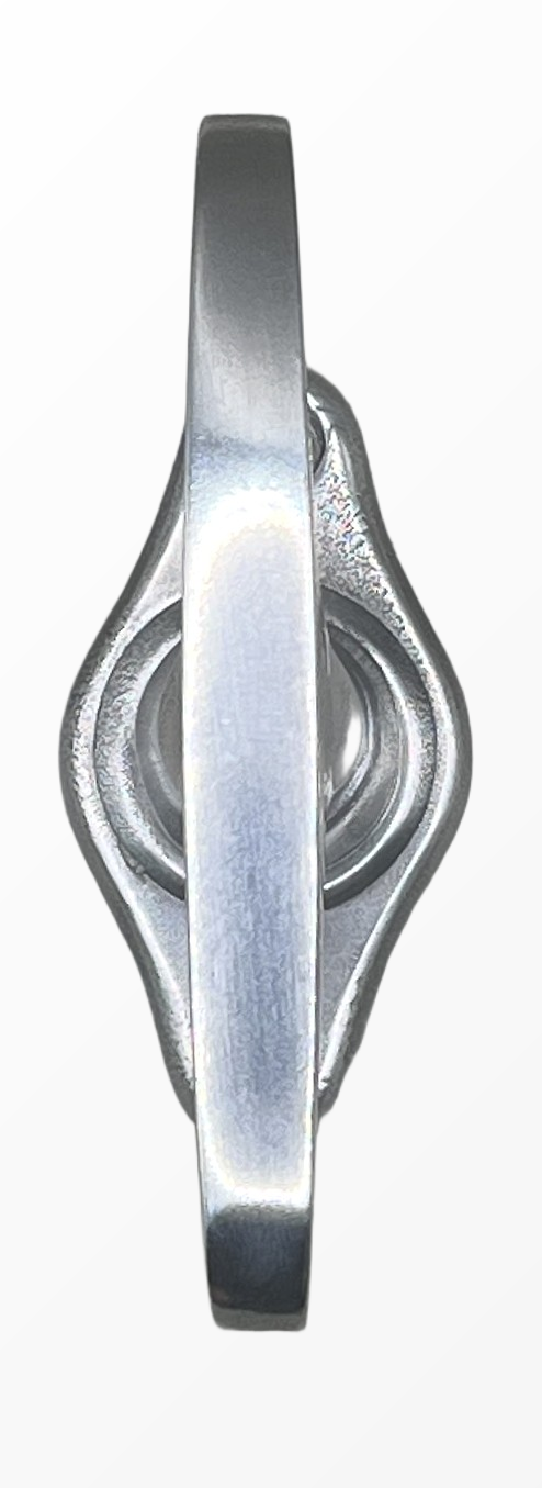Fensteroliven 30er Jahre aus Aluminium