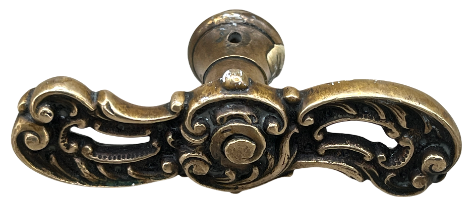 Fensteroliven Gründerzeit aus Messing