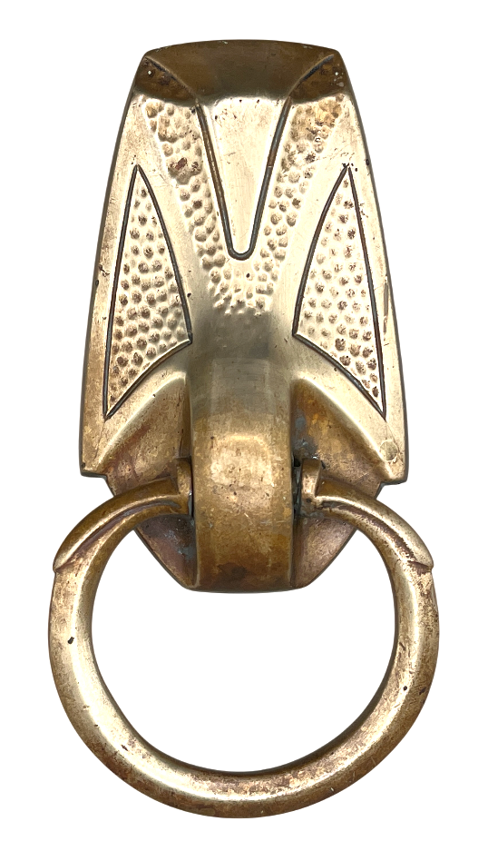 Türklingel Jugendstil aus Messing