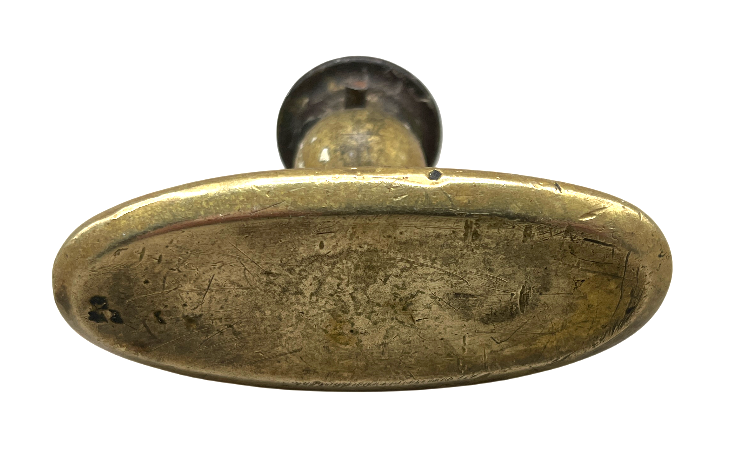 Fensteroliven 20er Jahre aus Messing