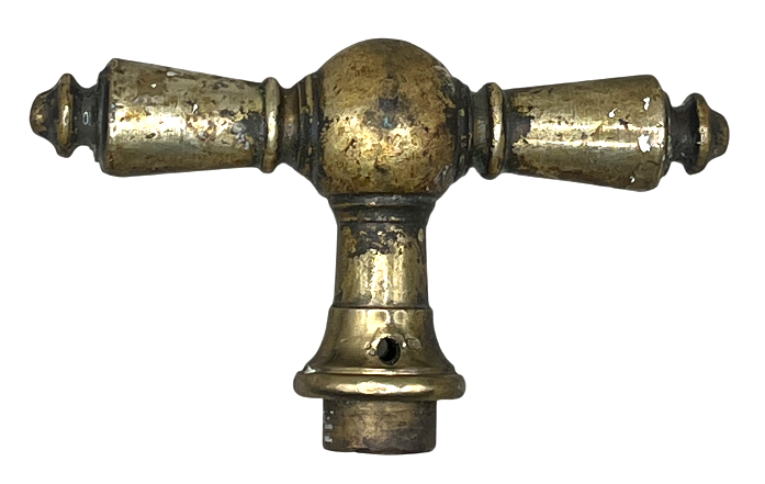 Fensteroliven Gründerzeit aus Messing