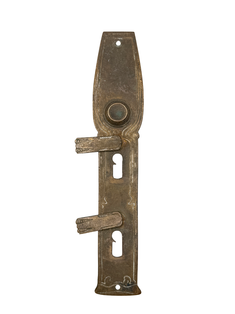 Türschilder Art Deco aus Messing