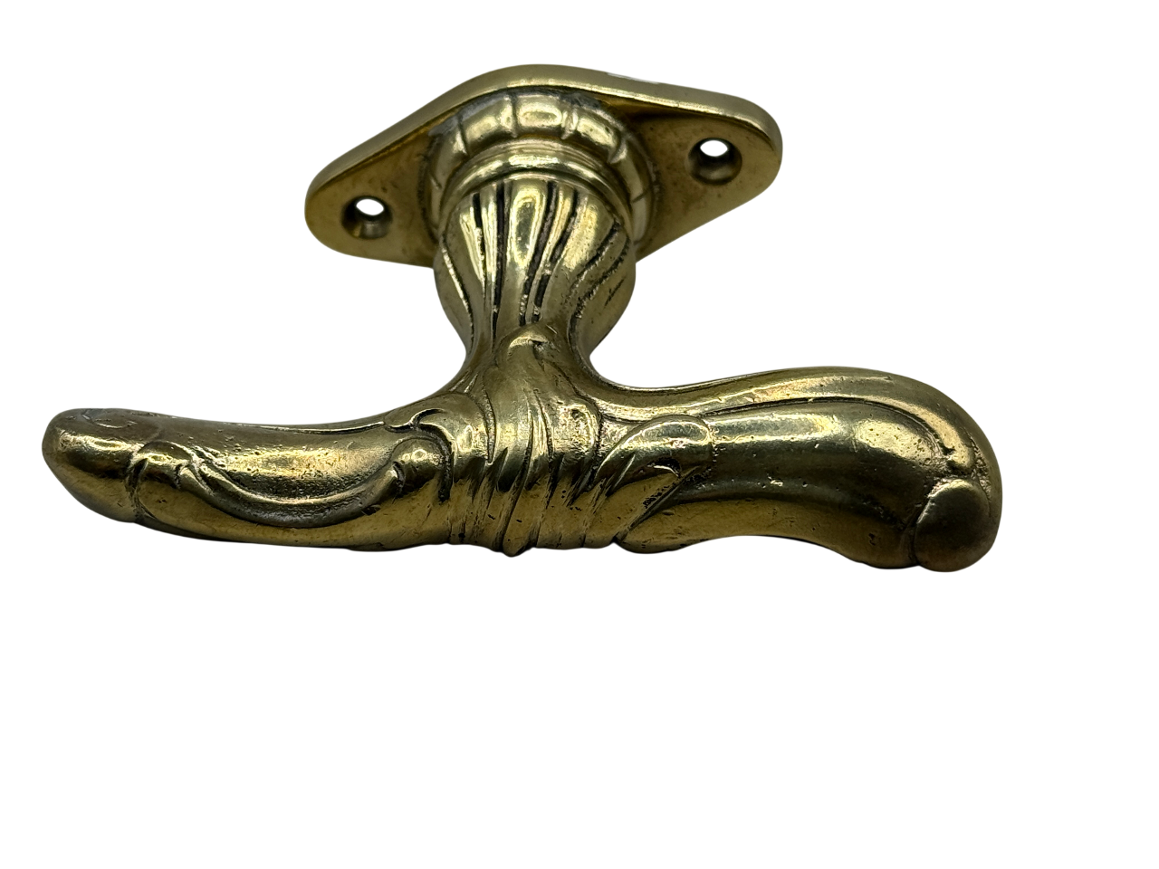 Fensteroliven Jugendstil aus Messing