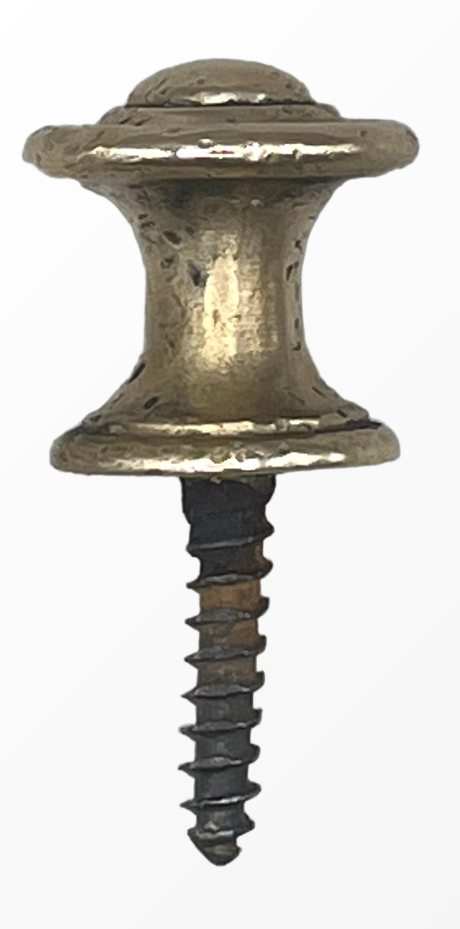 Möbelknauf Jugendstil aus Messing