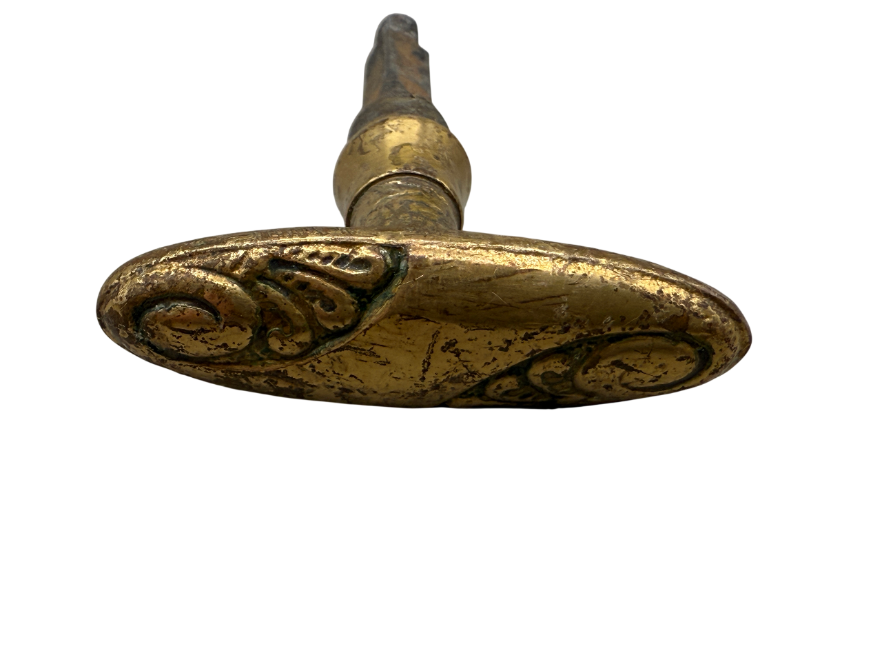 Türschilder Jugendstil aus Messing  Paar mit Nachtriegel