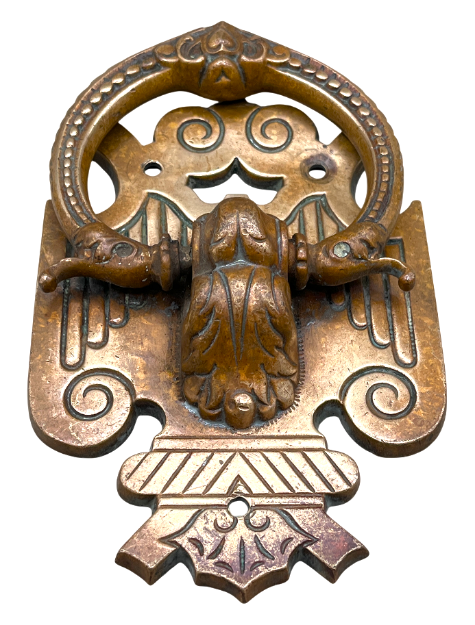 Türklingel Jugendstil aus Messing