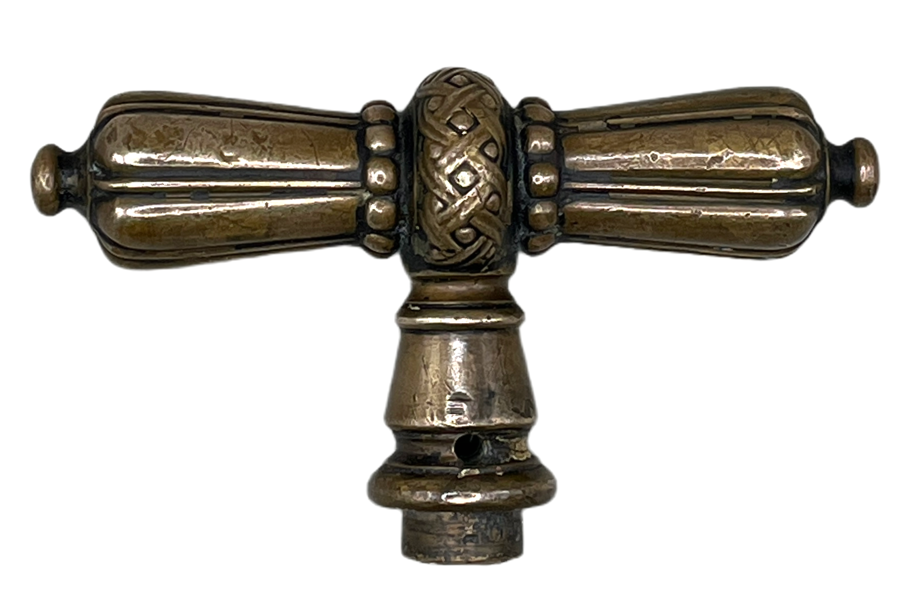 Fensteroliven Gründerzeit aus Messing