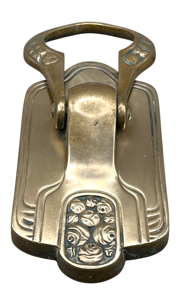 Türklingel Jugendstil aus Messing