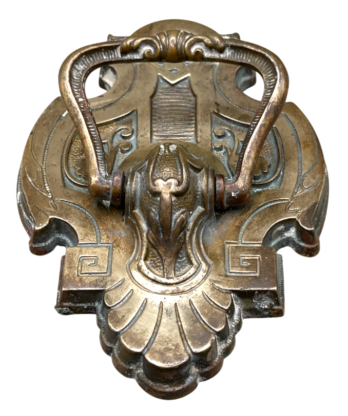 Türklingel Jugendstil aus Messing