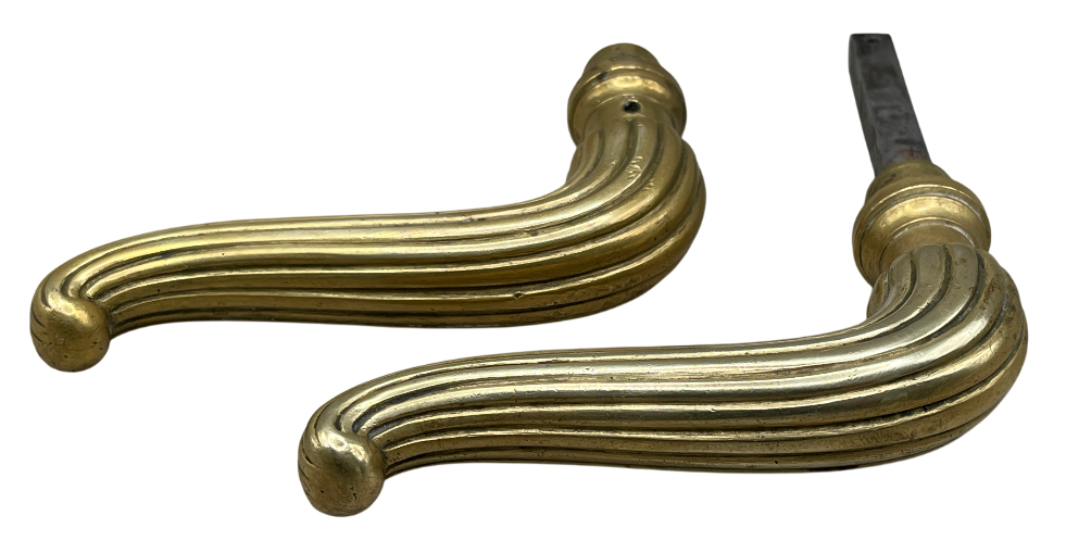 Türgarnitur Jugendstil aus Messing
