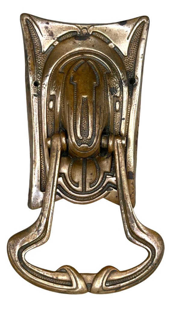 Türklingel Jugendstil aus Messing