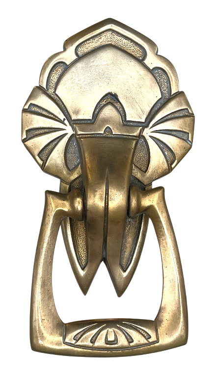 Türklingel Jugendstil aus Messing