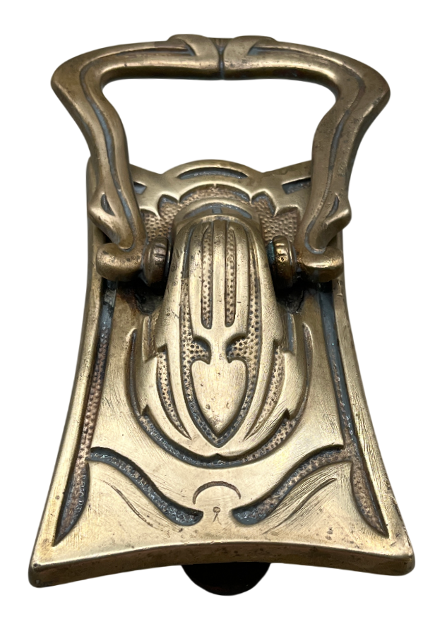 Türklingel Jugendstil aus Messing