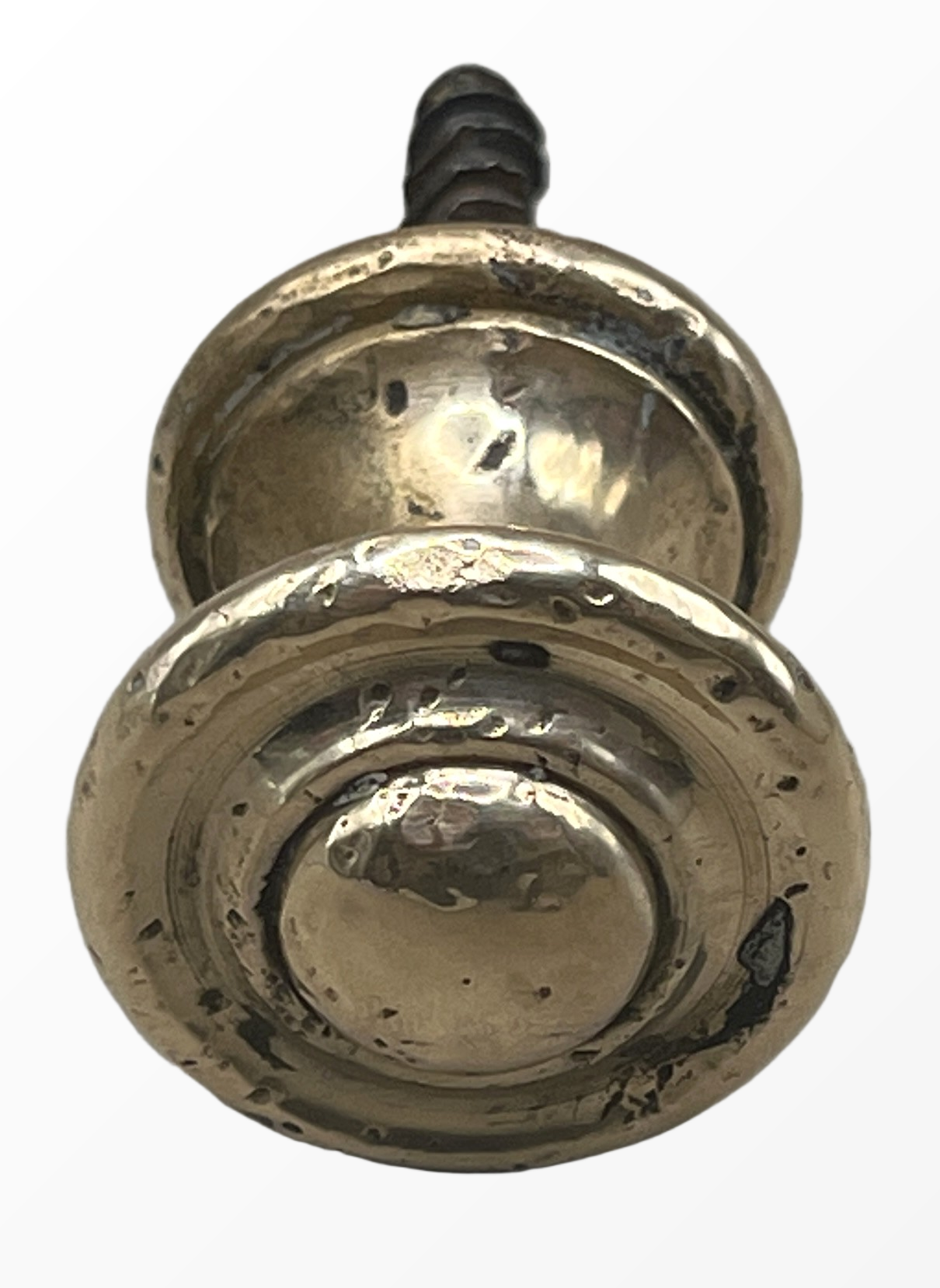 Möbelknauf Jugendstil aus Messing