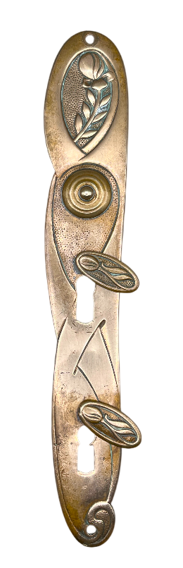 Türschilder Jugendstil aus Messing