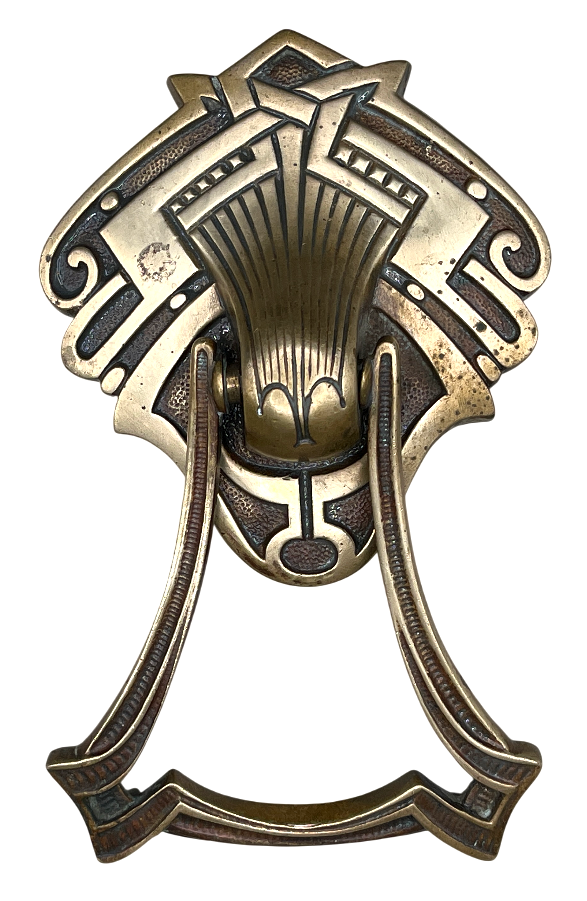 Türklingel Jugendstil aus Messing