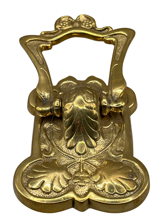Türklingel Jugendstil aus Messing Neuguss