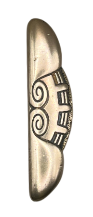 Fensteroliven Jugendstil aus Messing