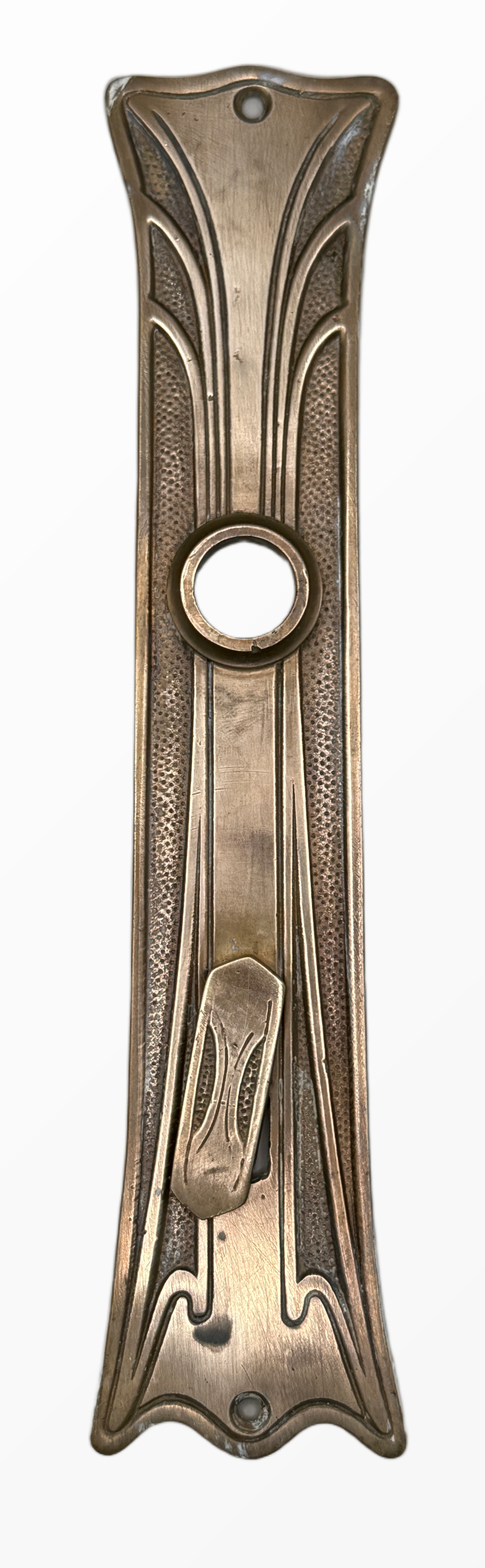 Türschilder Jugendstil aus Messing