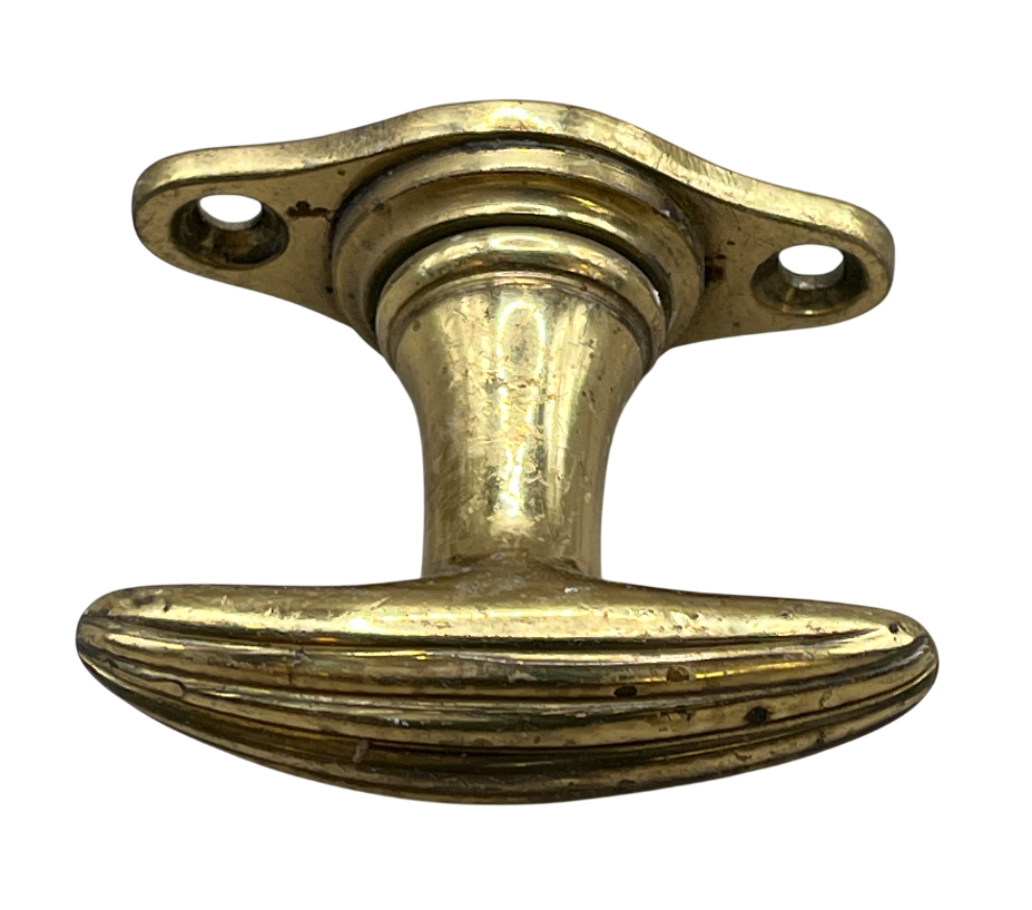 Fensteroliven 20er Jahre aus Messing